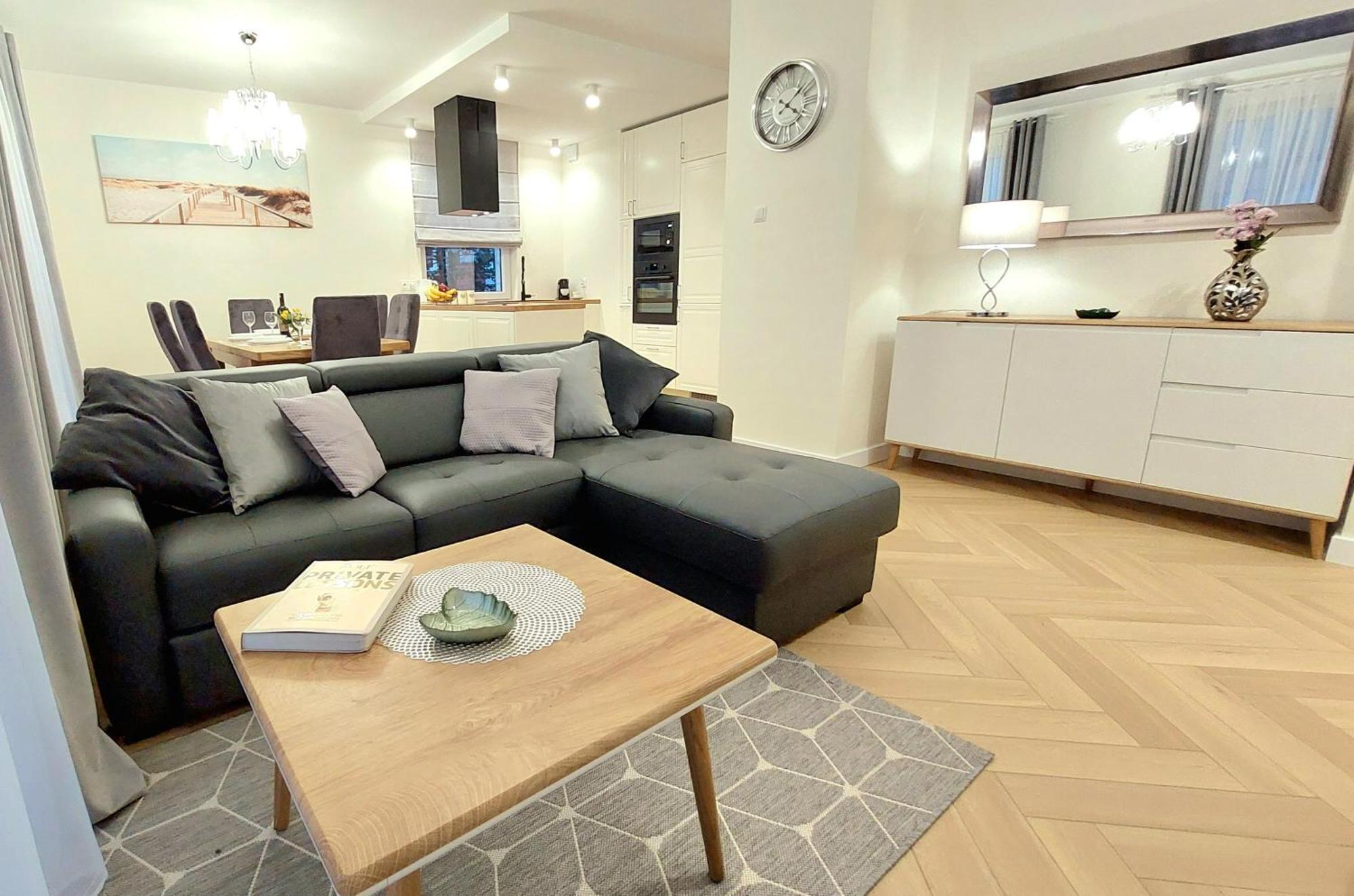 Apartment Golden Beach By Triapart Gdansk Bagian luar foto